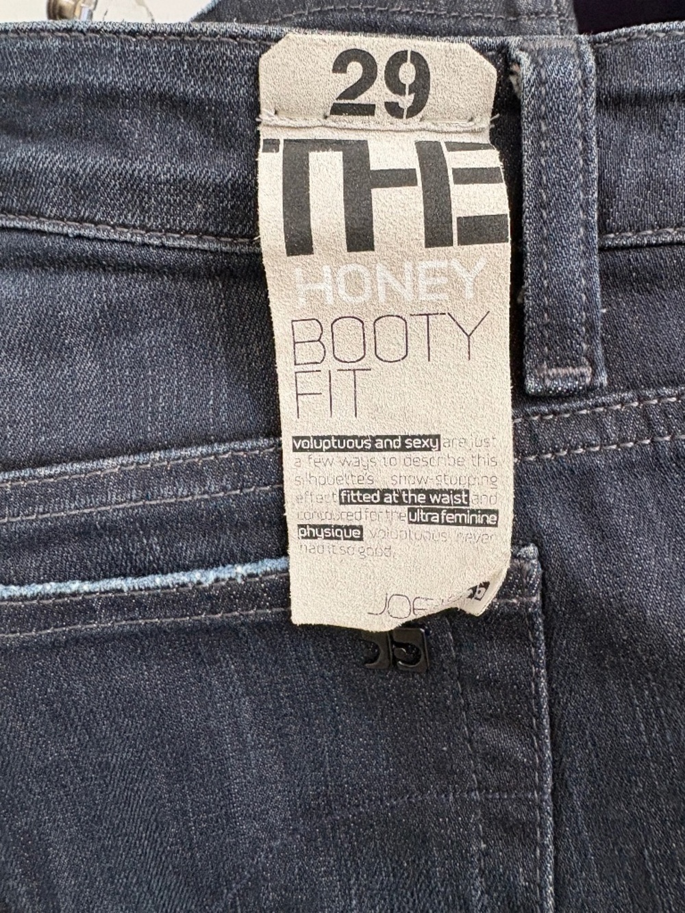 Joe’s honey booty fit